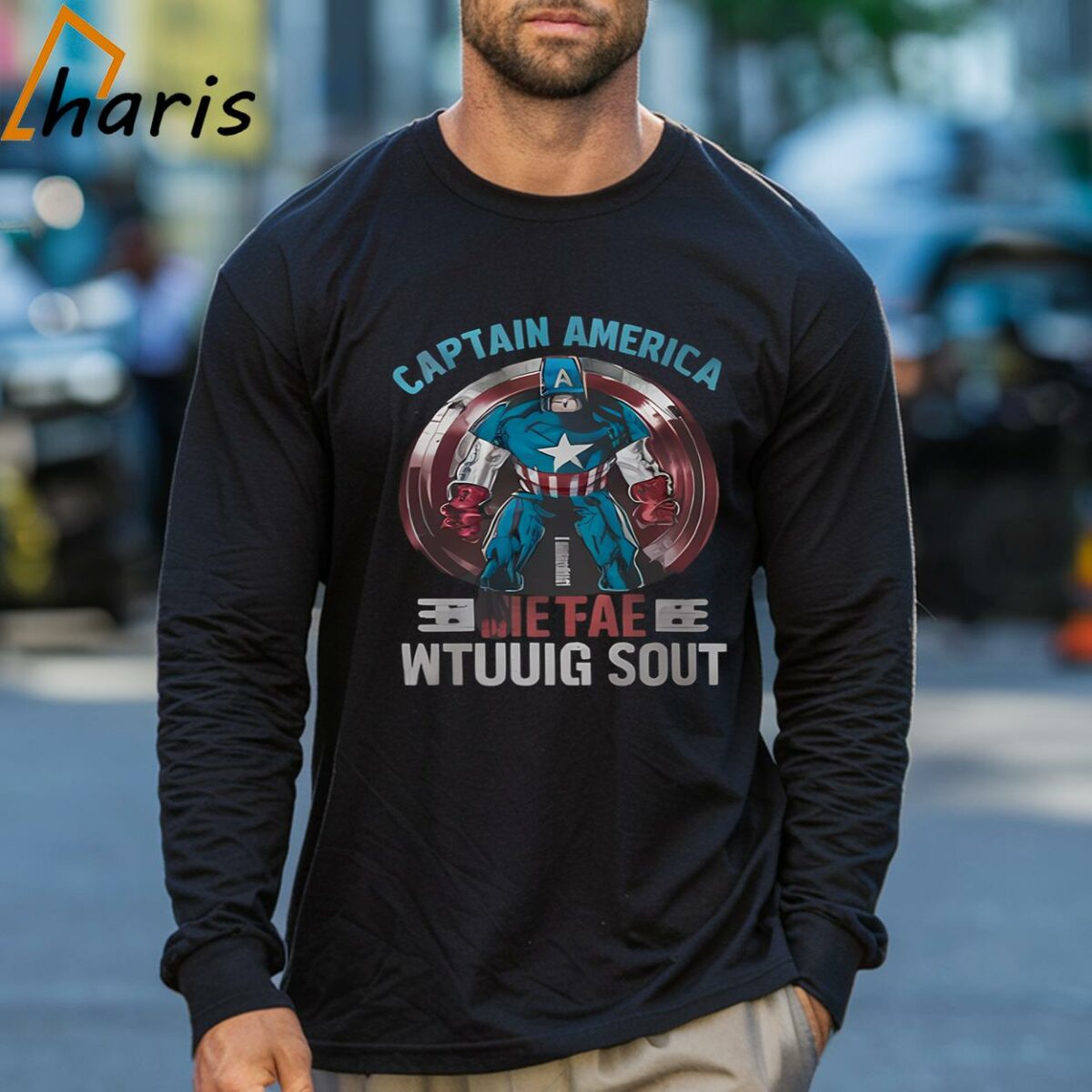 Captain America Wtuuig Sout T Shirt 3 Long sleeve shirt