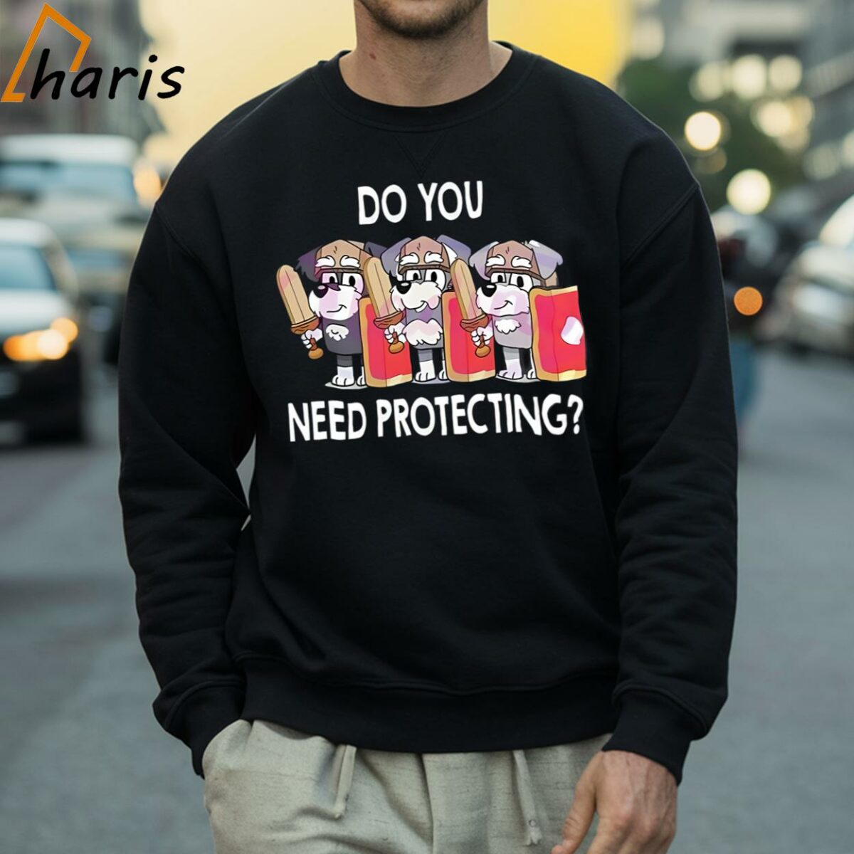 Do You Need Protecting Bluey T shirt 4 Sweatshirt
