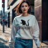 Godzilla Attack The City But Atheistzilla Didnt Shirt 3 Sweatshirt