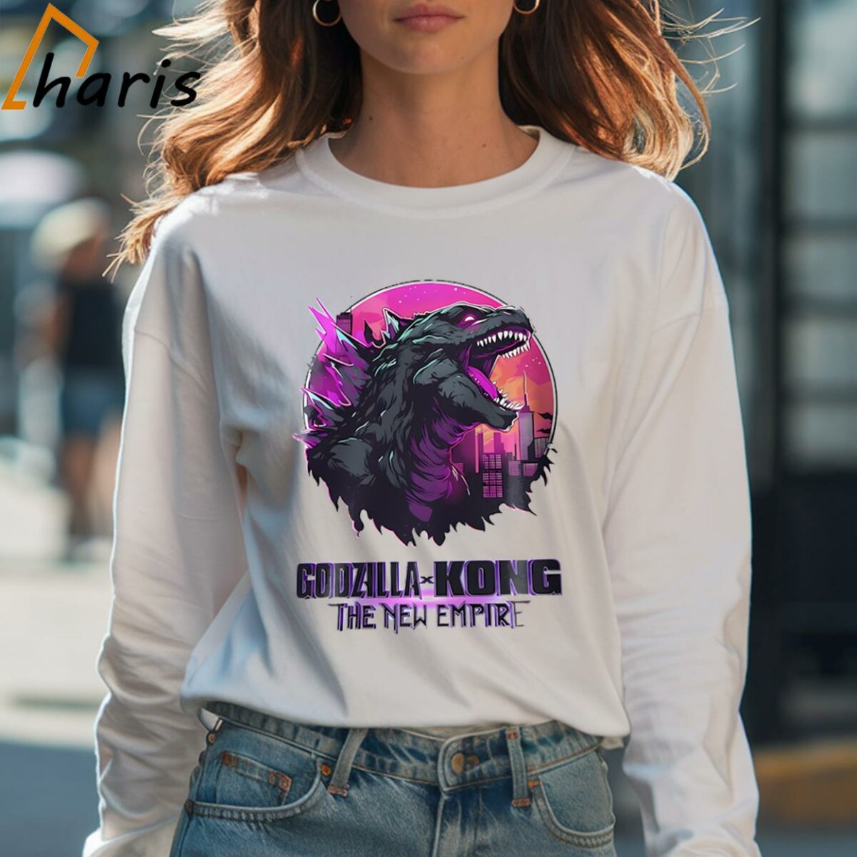 Godzilla Kong The New Empire 2024 Godzilla Movie Shirt 4 Long sleeve shirt