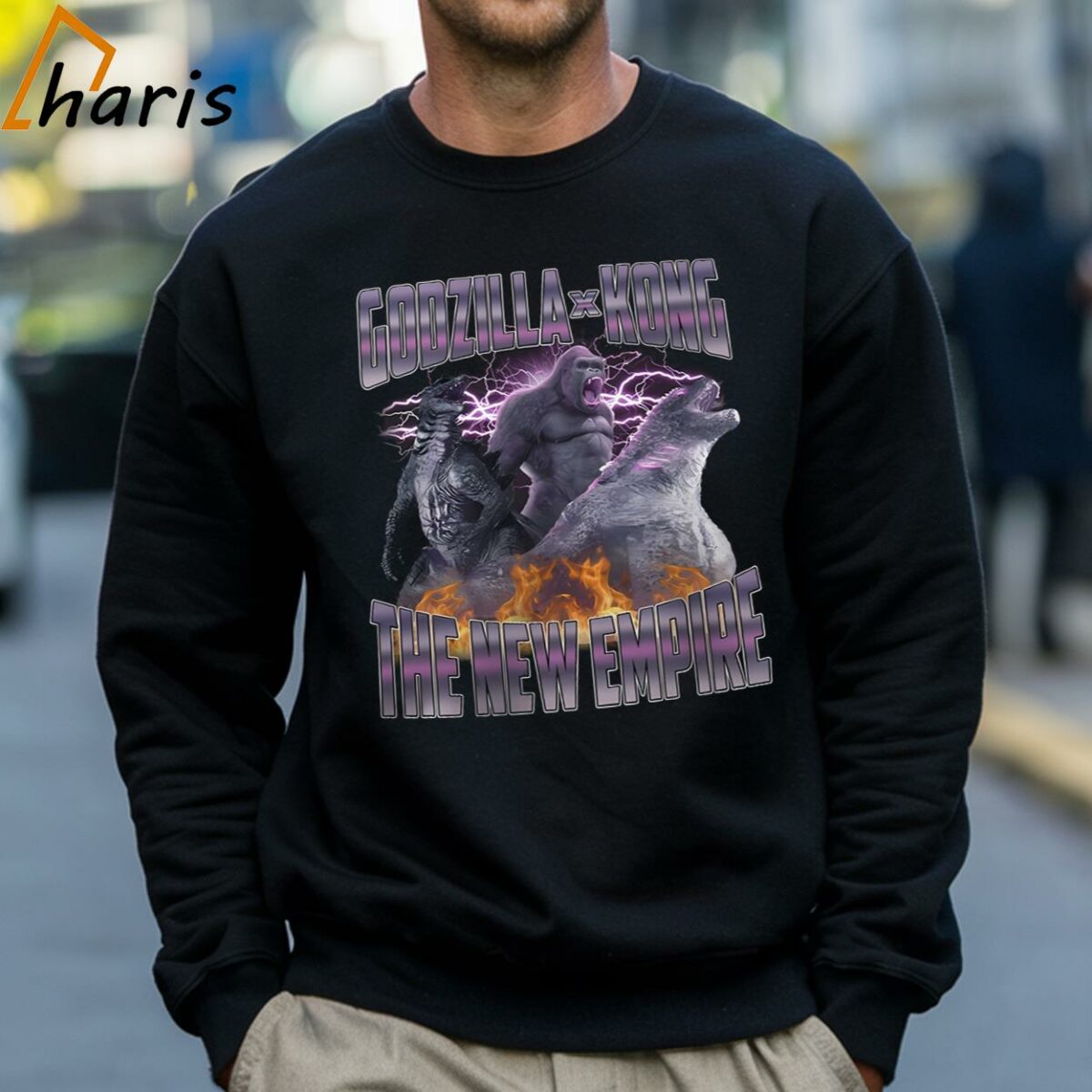 Godzilla Kong Vintage Shirt 4 Sweatshirt