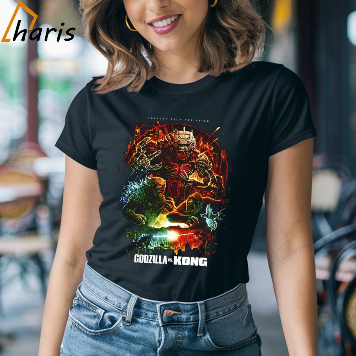 Godzilla Vs Kong Monster Tech Activated Shirt 2 T shirt