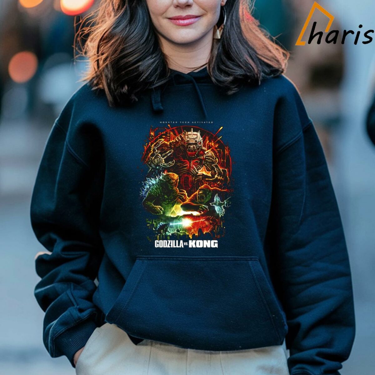 Godzilla Vs Kong Monster Tech Activated Shirt 4 Hoodie