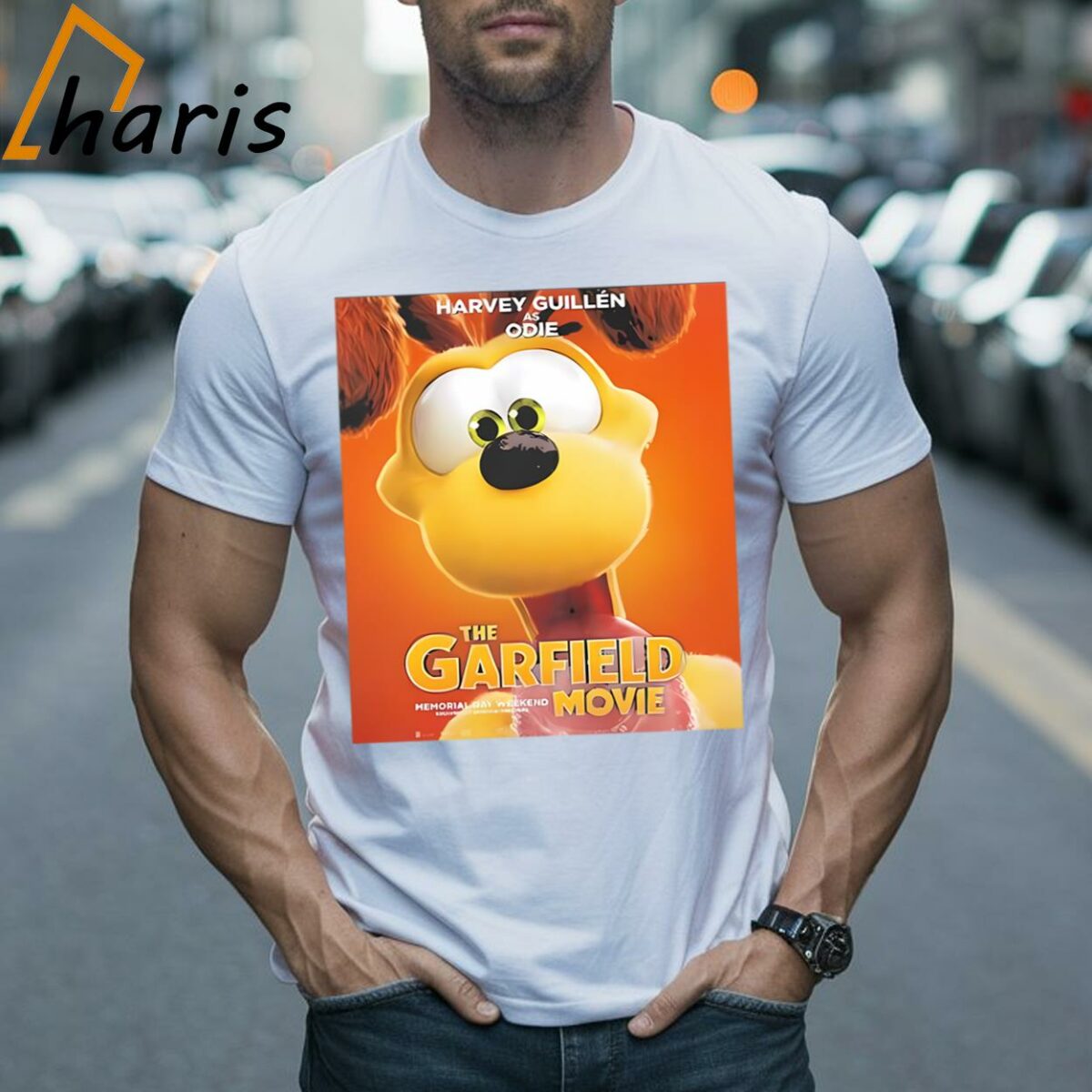 Harvey Guillen As Odie In The Garfield Movie T Shirt 2 Shirt