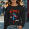 Houston Astros Marvel Captain America Shirt 4 Long sleeve shirt