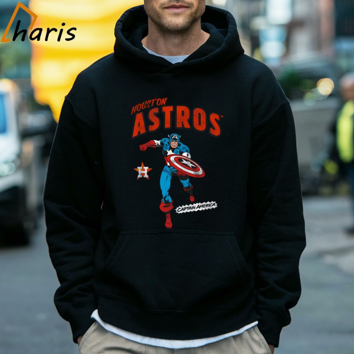 Houston Astros Marvel Captain America Shirt 5 Hoodie