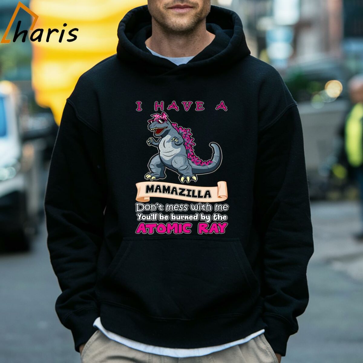 I Have A Mamazilla Godzilla Mothers Day T shirt 5 Hoodie