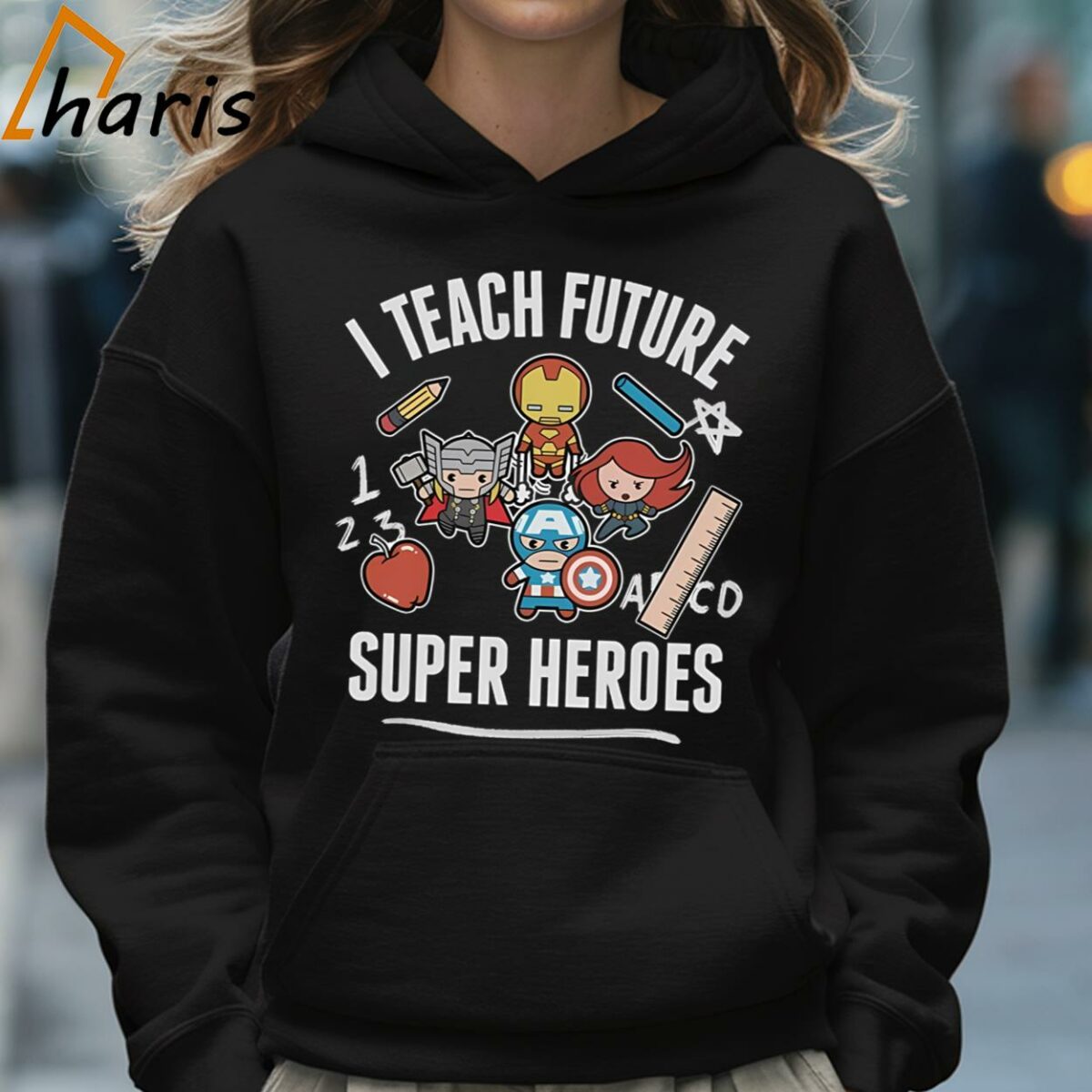 I Teach Future Super Heroes Marvel Avengers T shirt 5 Hoodie