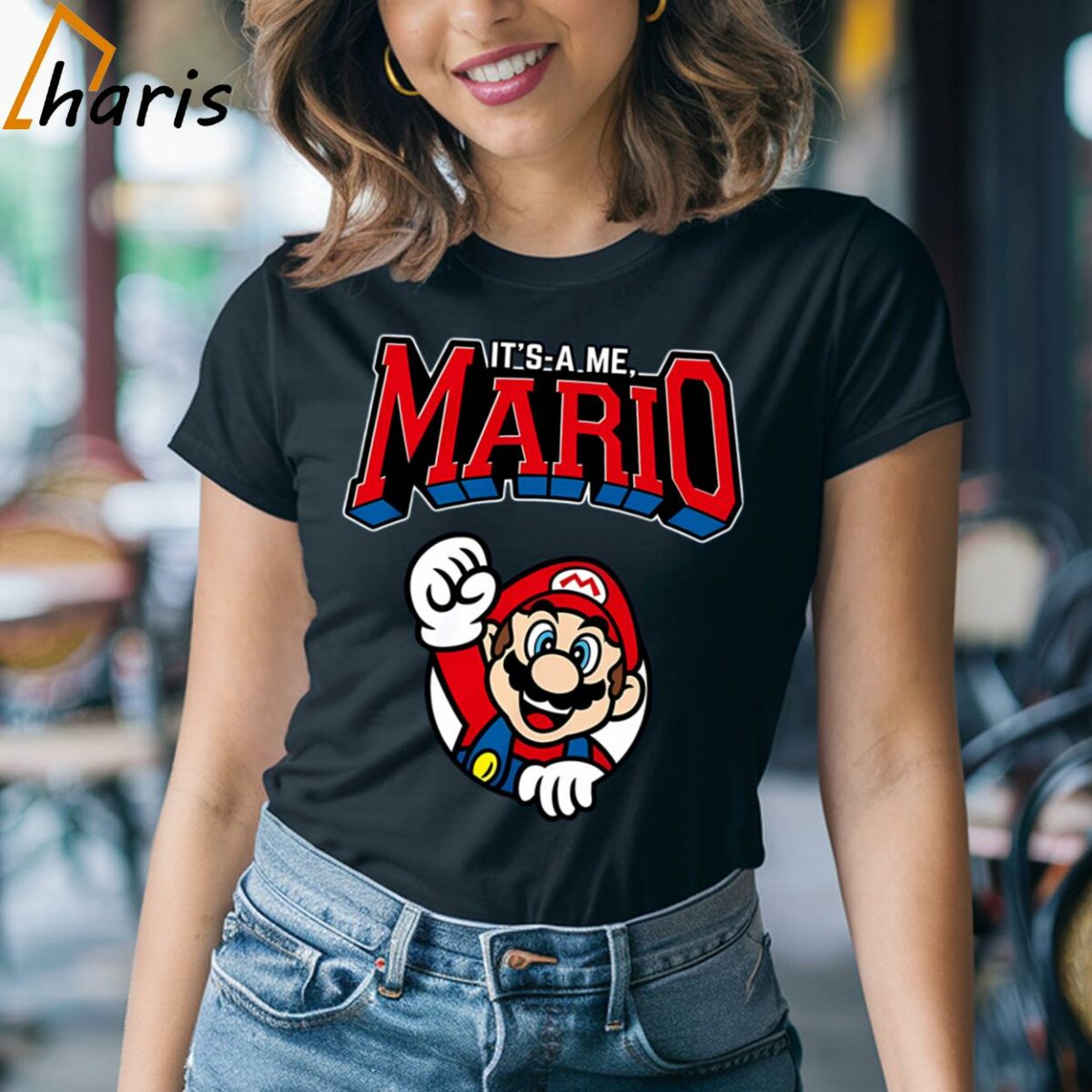 Its a Me Mario Varsity Super Mario Bros T Shirt 2 T shirt