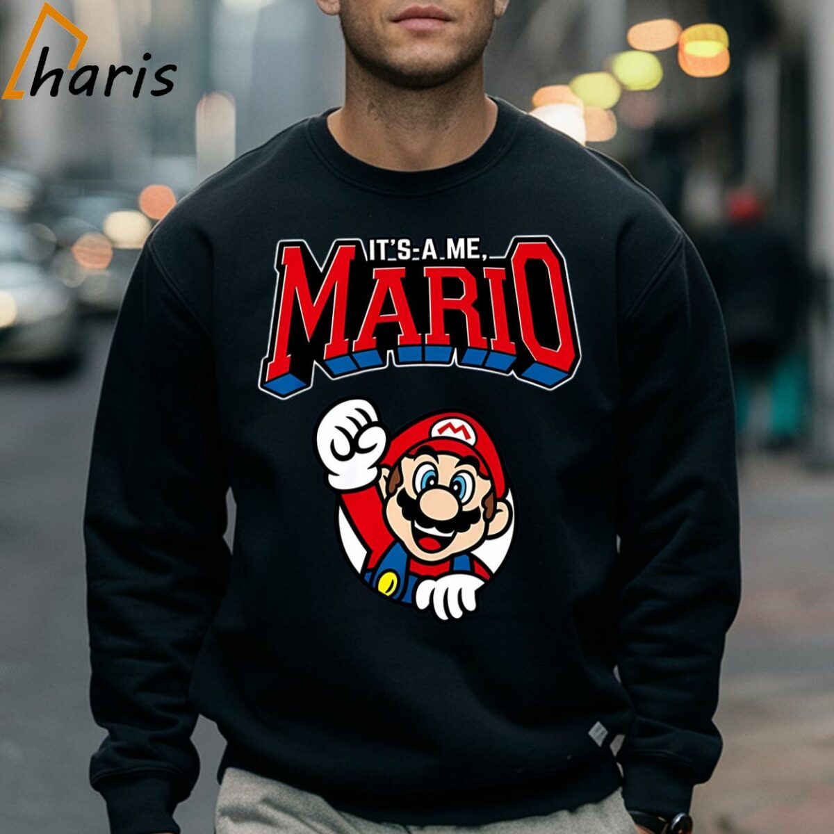 Its a Me Mario Varsity Super Mario Bros T Shirt 5 Sweatshirt