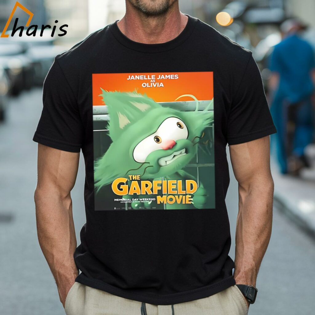 Janelle James As Olivia In The Garfield Movie T-Shirt