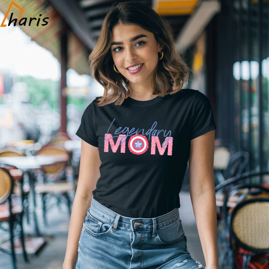 Legendary Mom Marvel Captain America T Shirt 2 Shirt