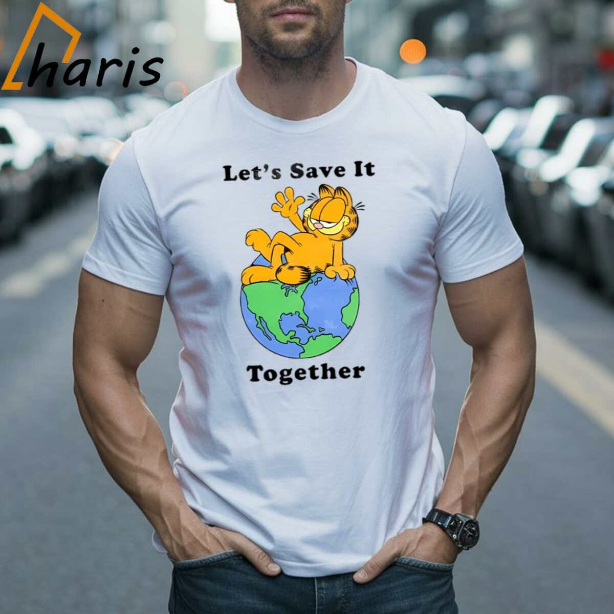 Lets Save It Together Garfield T shirt 2 Shirt