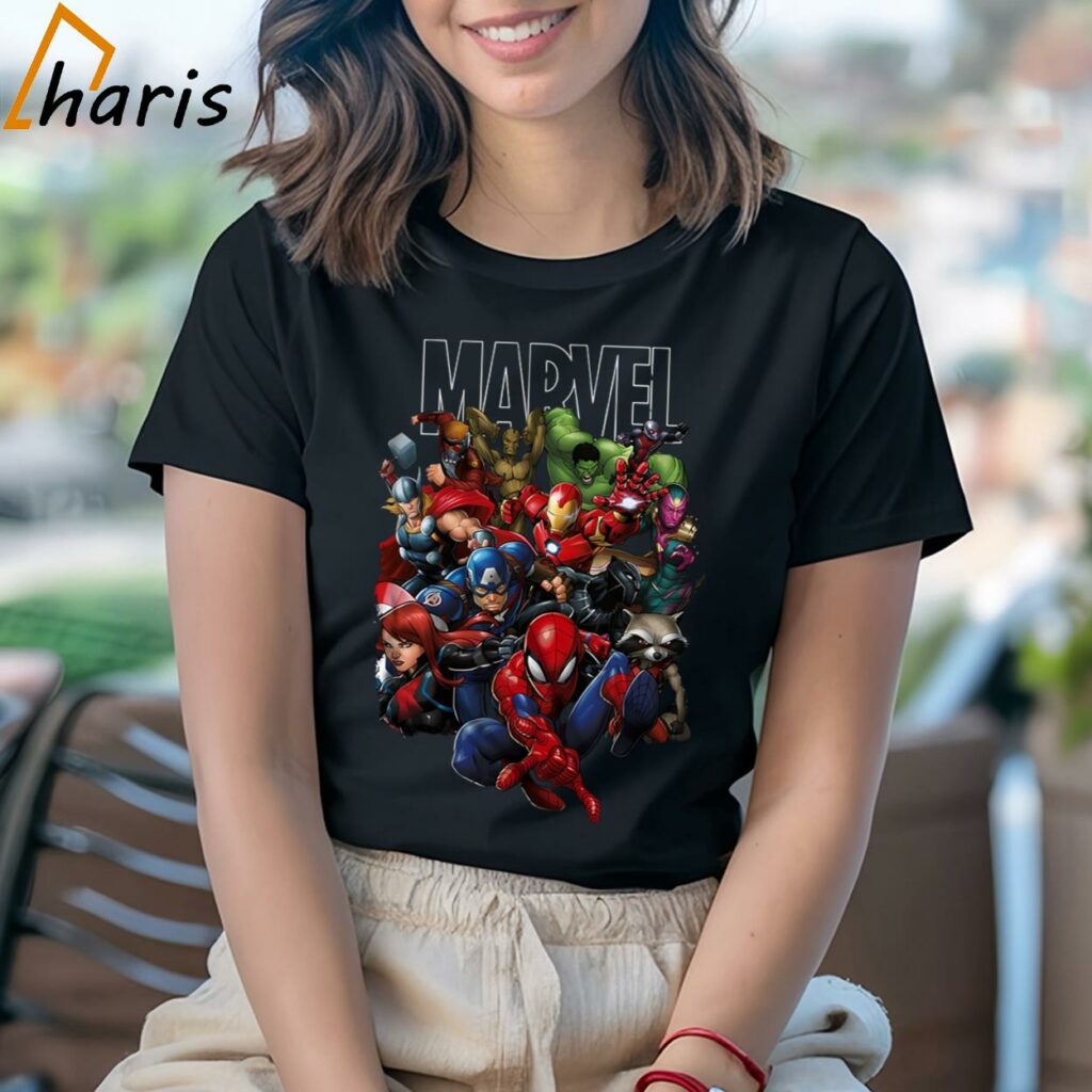 Marvel Avengers Guardians of The Galaxy Team T shirt 2 T shirt