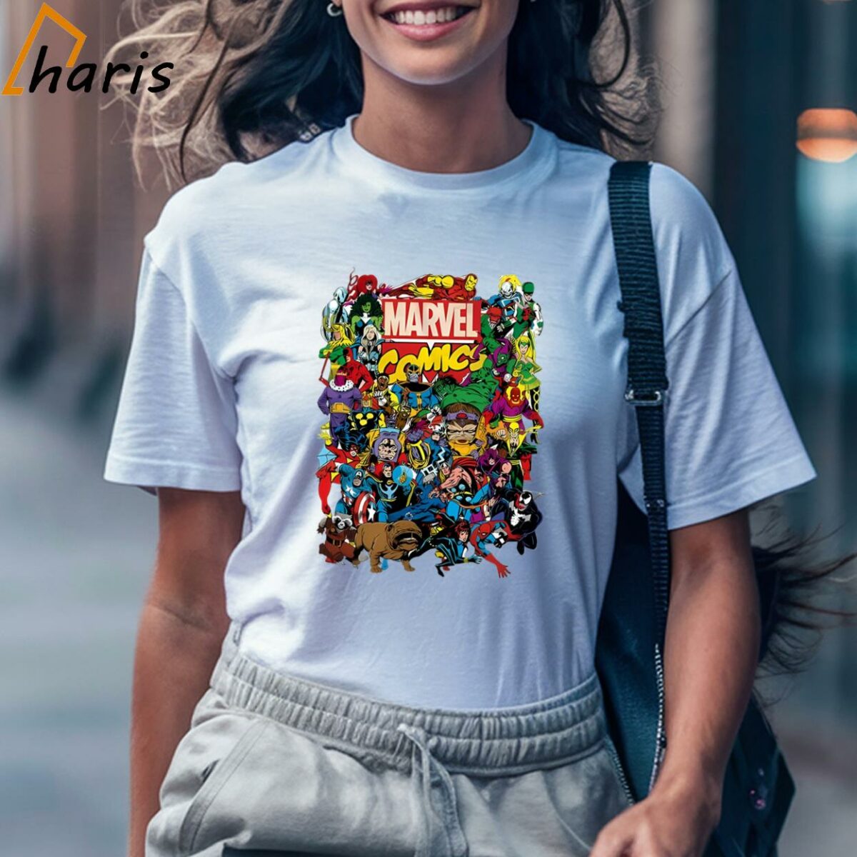 Marvel Heroes Avengers Marvel Team Shot Comic T Shirt 2 T shirt