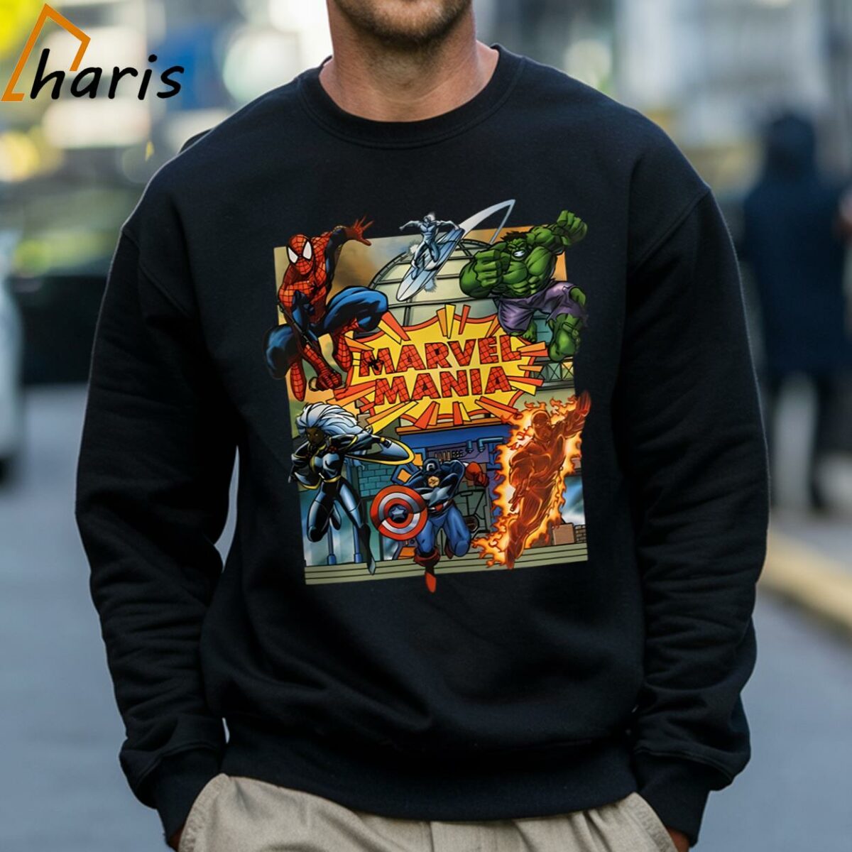 Marvel Mania Vintage 90s T shirt 4 Sweatshirt