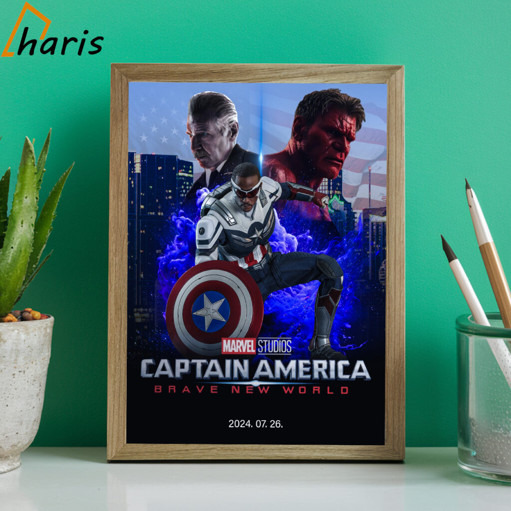 Marvel Studios Captain America Brave New World Poster 2