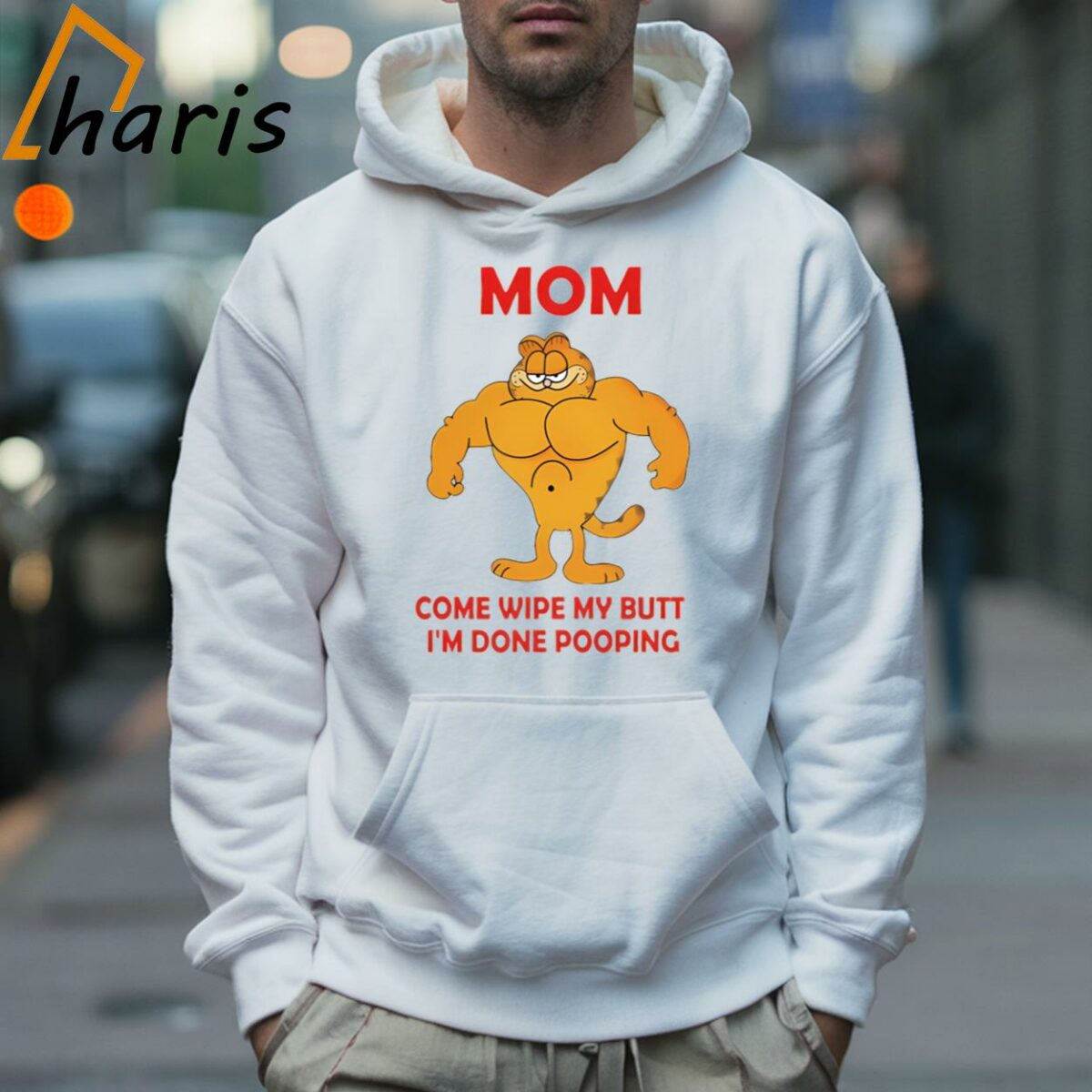 Mom Come Wipe My Butt Garfield T shirt 5 Hoodie