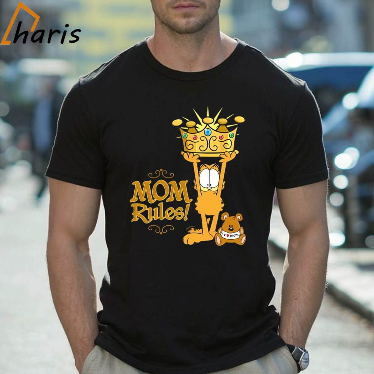 Mom Rules Garfield Mothers Day T shirt 2 Shirt