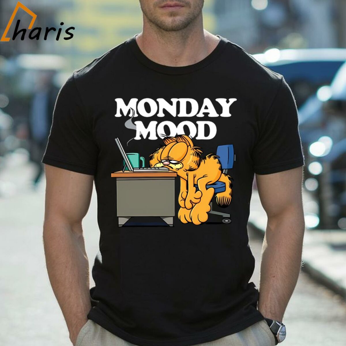 Monday Mood Garfield T shirt 2 Shirt