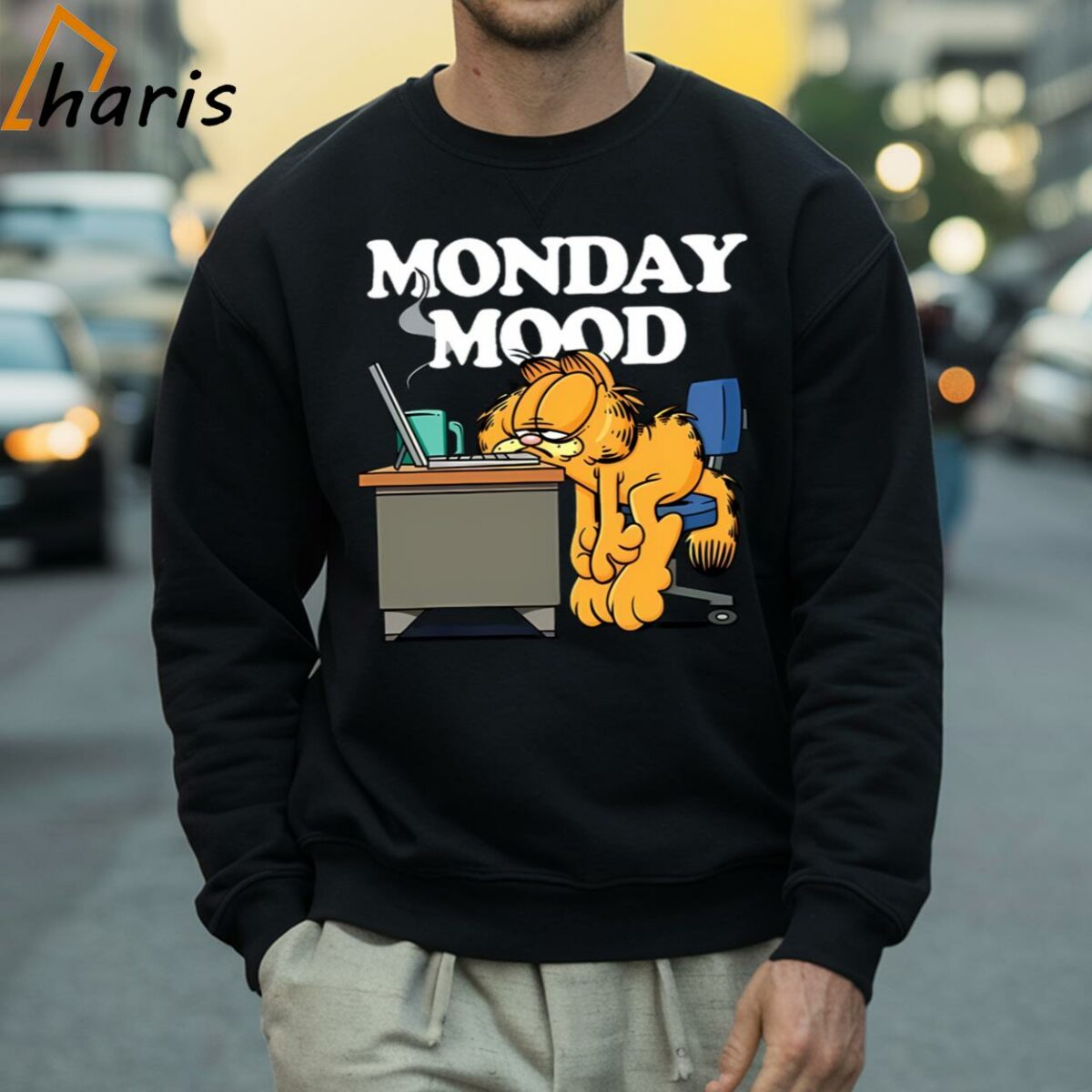 Monday Mood Garfield T shirt 4 Sweatshirt