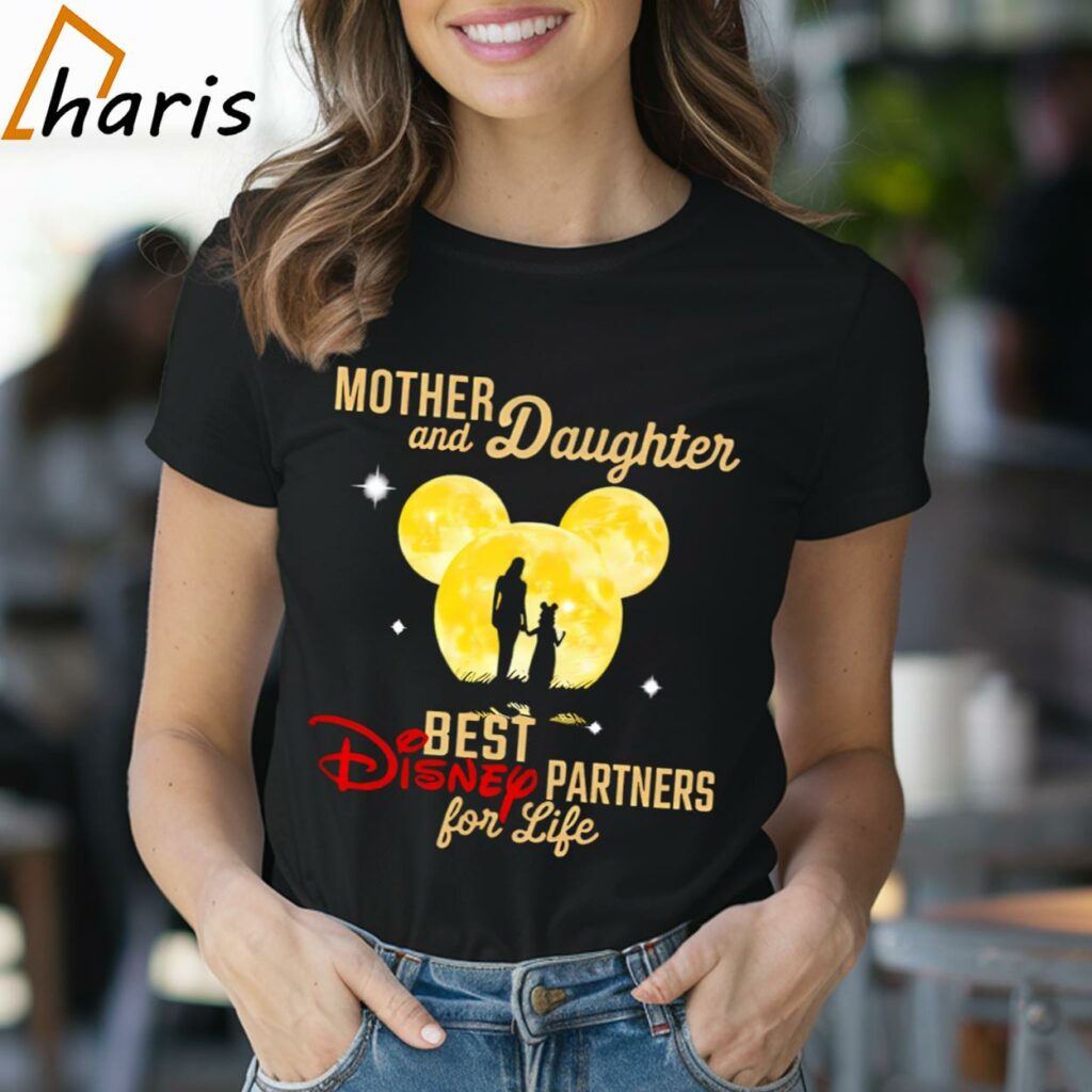 Mother And Daughter Best Disney Partners For Life Mickey Mouse T-shirt