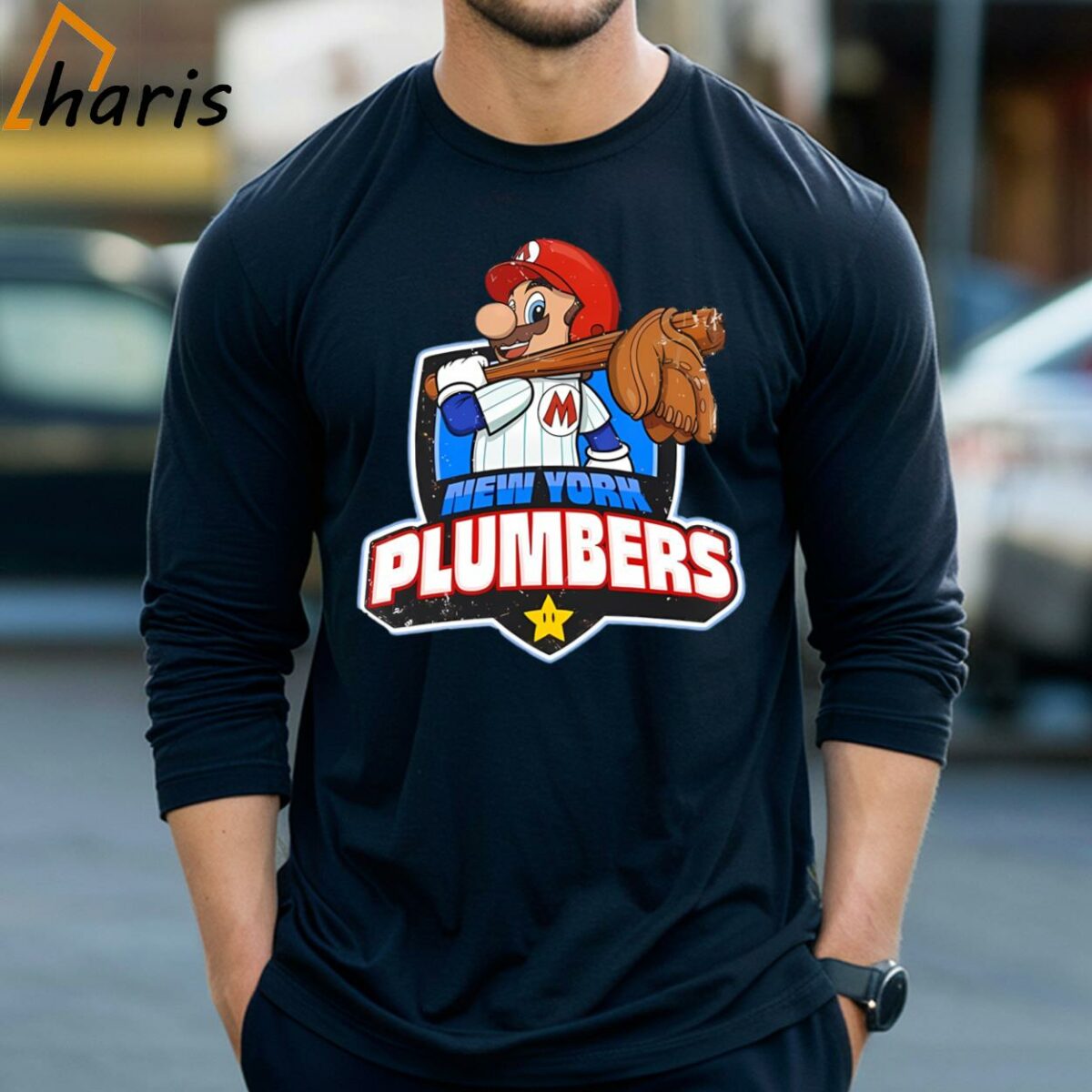New York Plumbers Super Mario shirt 3 Long Sleeve T shirt