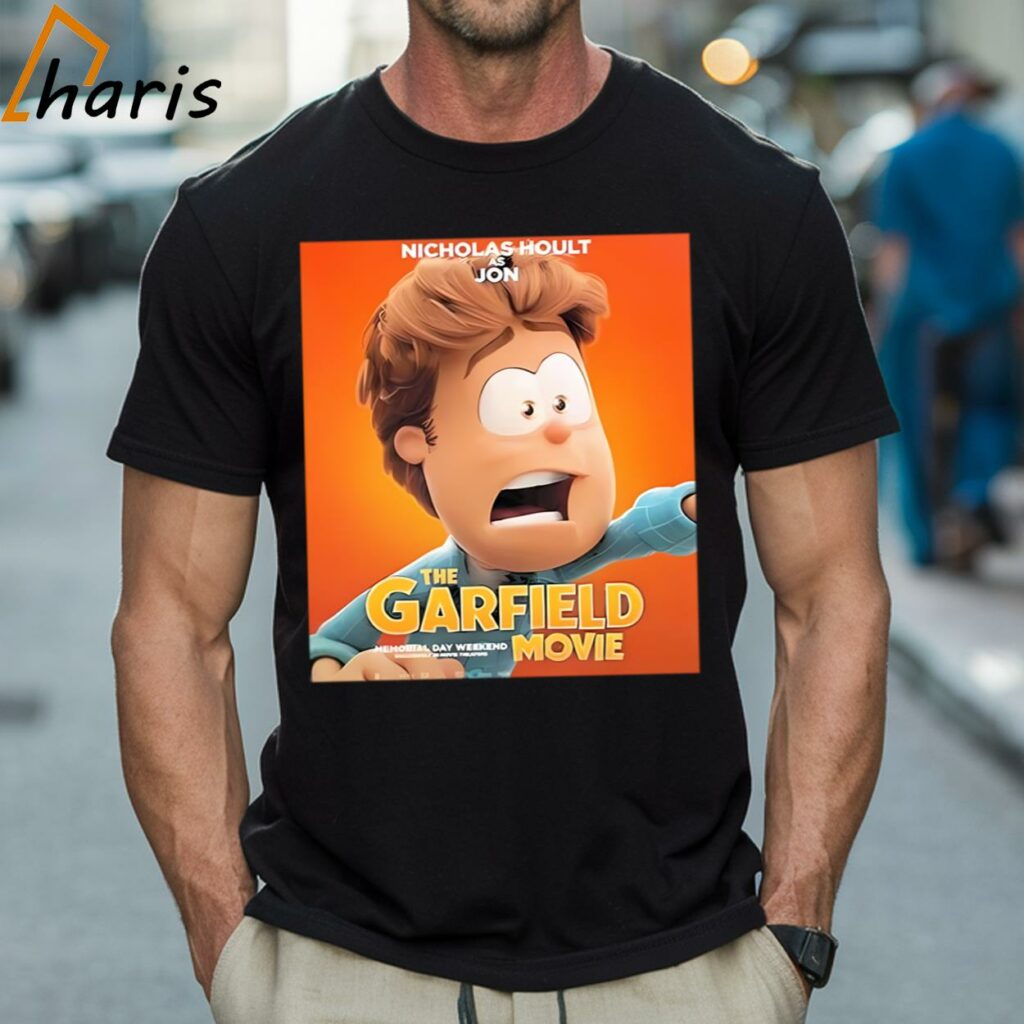 Nicholas Hoult As Jon In The Garfield Movie Shirt