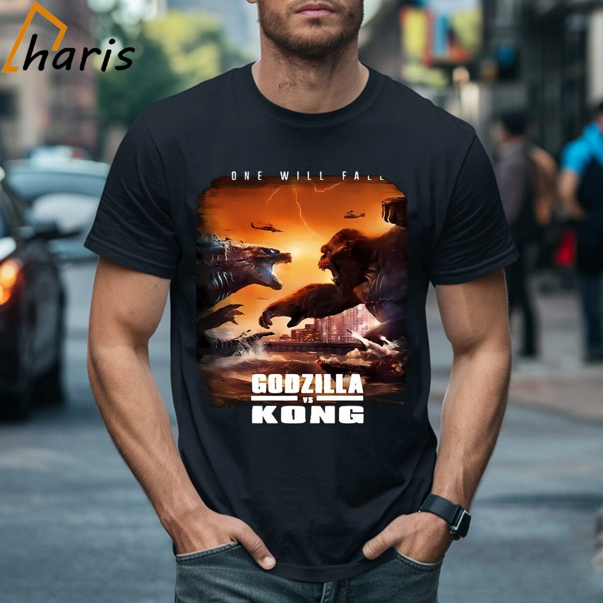 One Will Fall Godzilla Vs Kong T shirt 1 T shirt