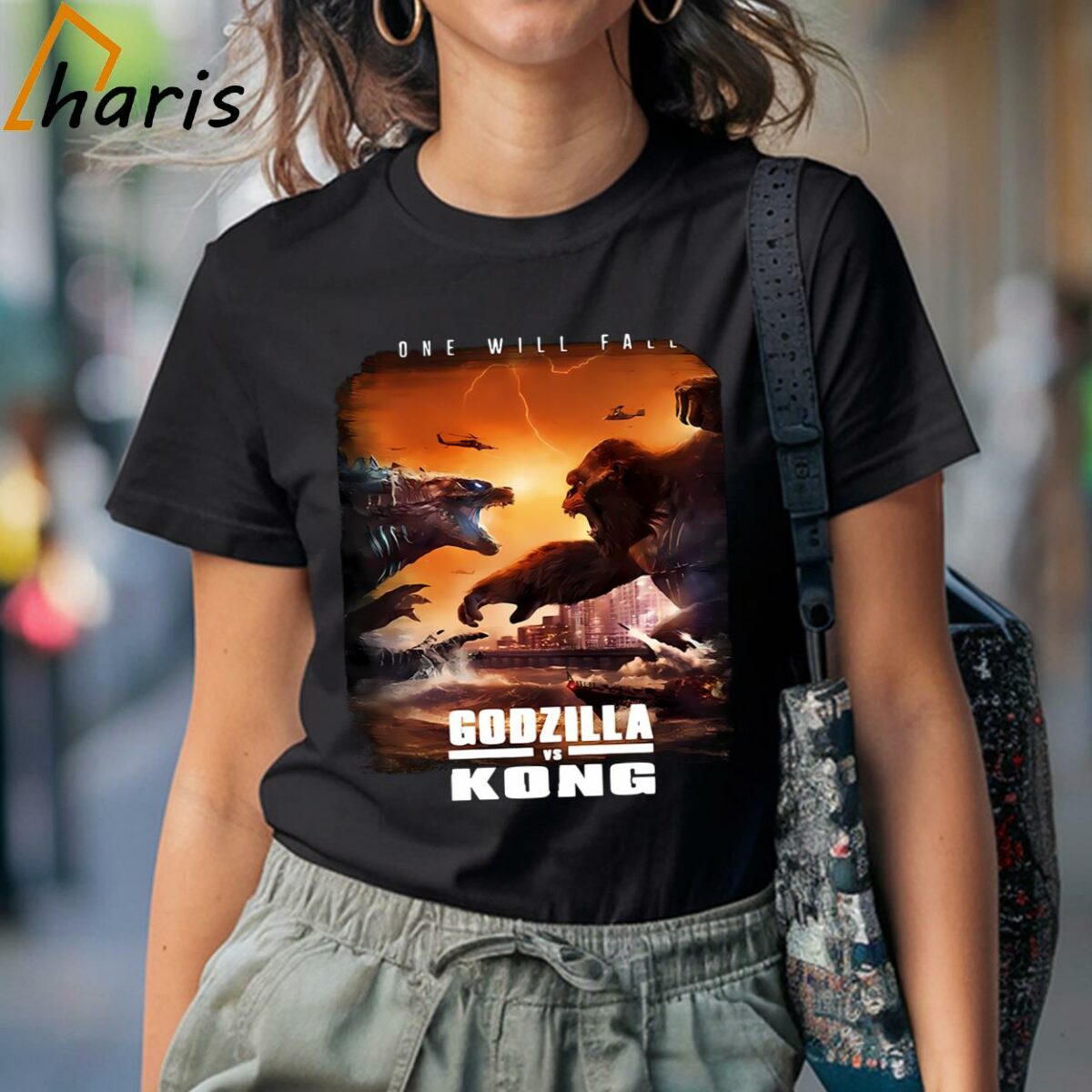 One Will Fall Godzilla Vs Kong T shirt 2 T shirt