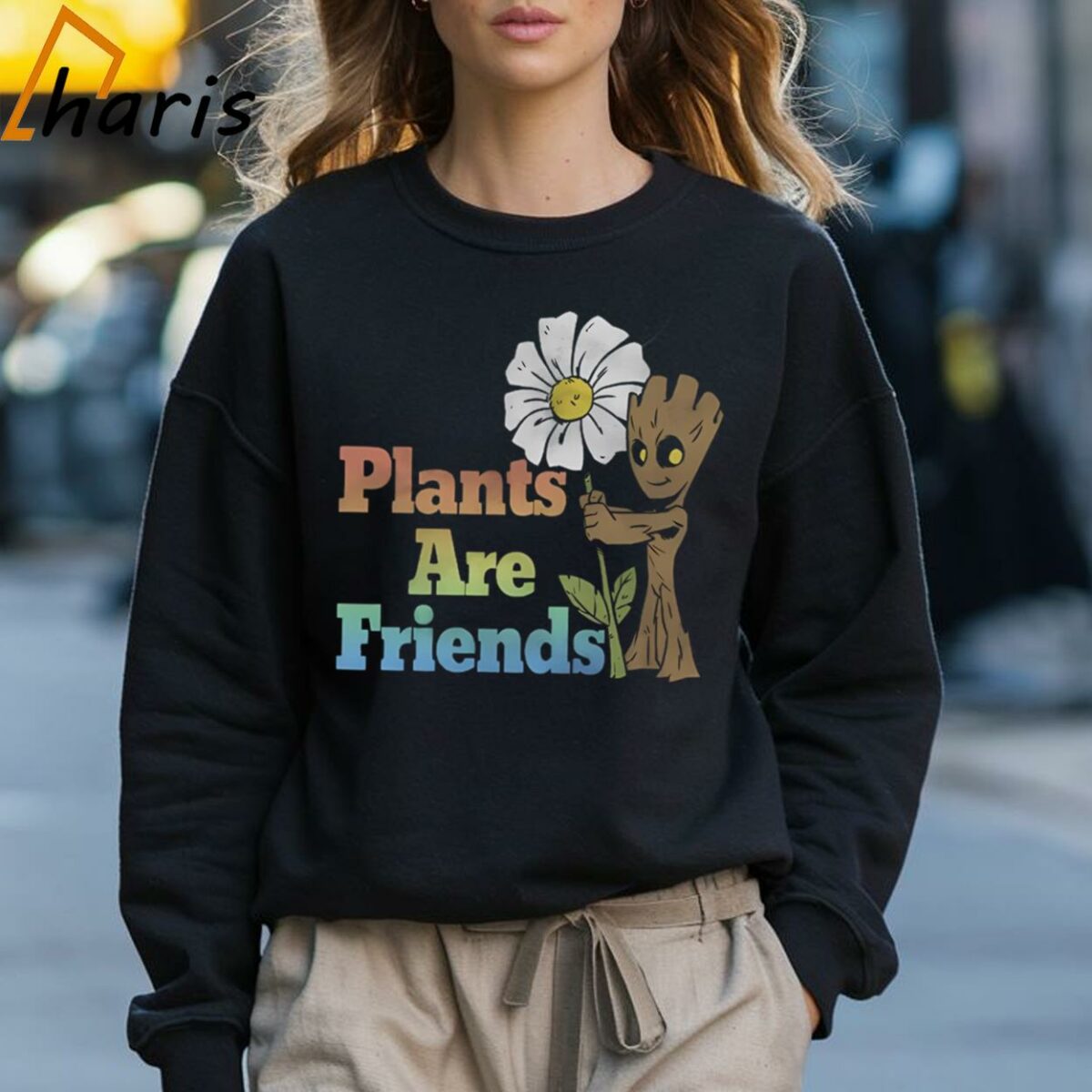 Plants Are Friends Marvel Groot T shirt 3 Sweatshirt