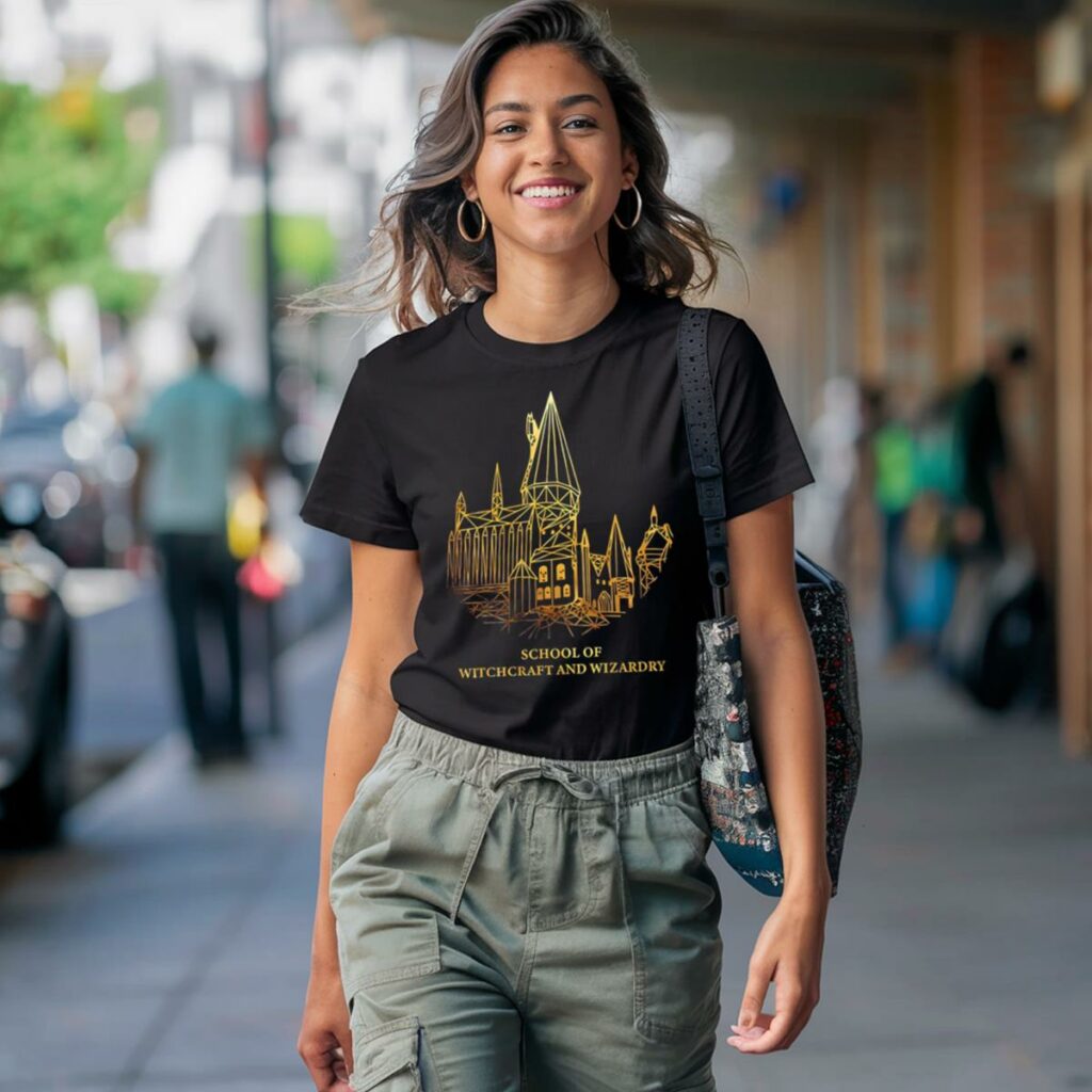 School Of Witchcraft And Wizardry Hogwarts Shirt