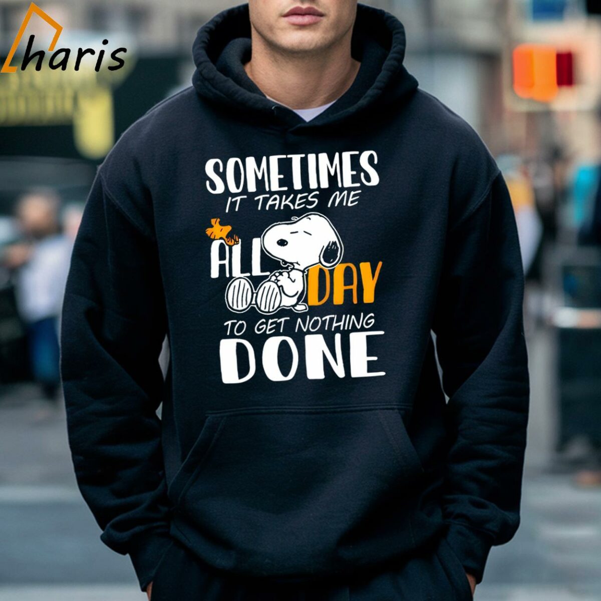 Sometimes It Takes Me All Day To Get Nothing Done Snoopy Shirt 3 Hoodie