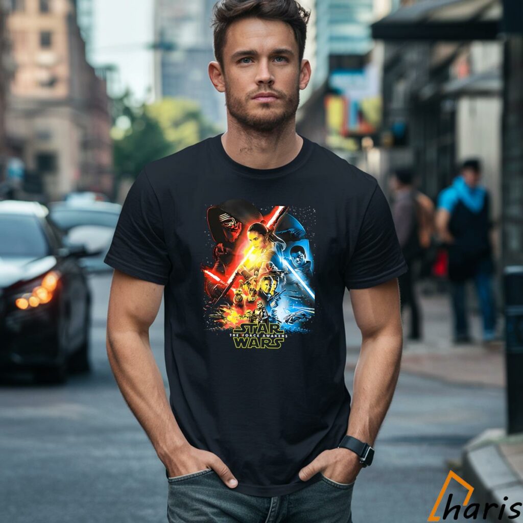 Star Wars Divided Poster T Shirt Gift For Fan 1 Shirt
