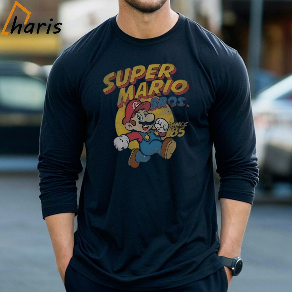 Super Mario Bros Gaming Funny T shirt 3 Long Sleeve T shirt