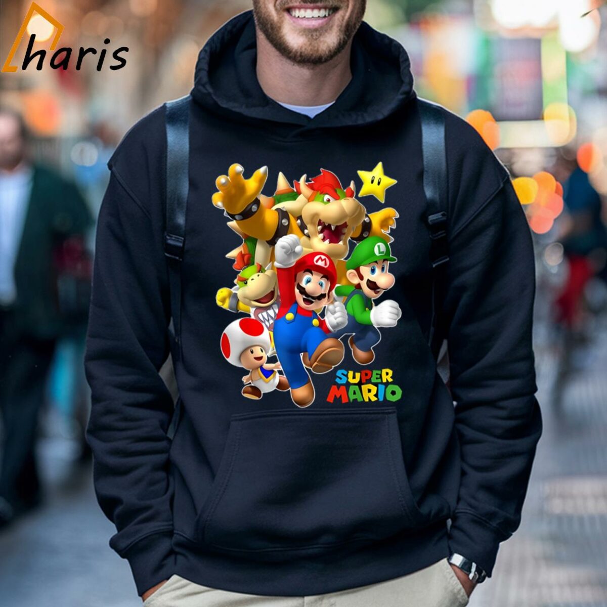 Super Mario Team Poster Movie T shirt 5 Hoodie