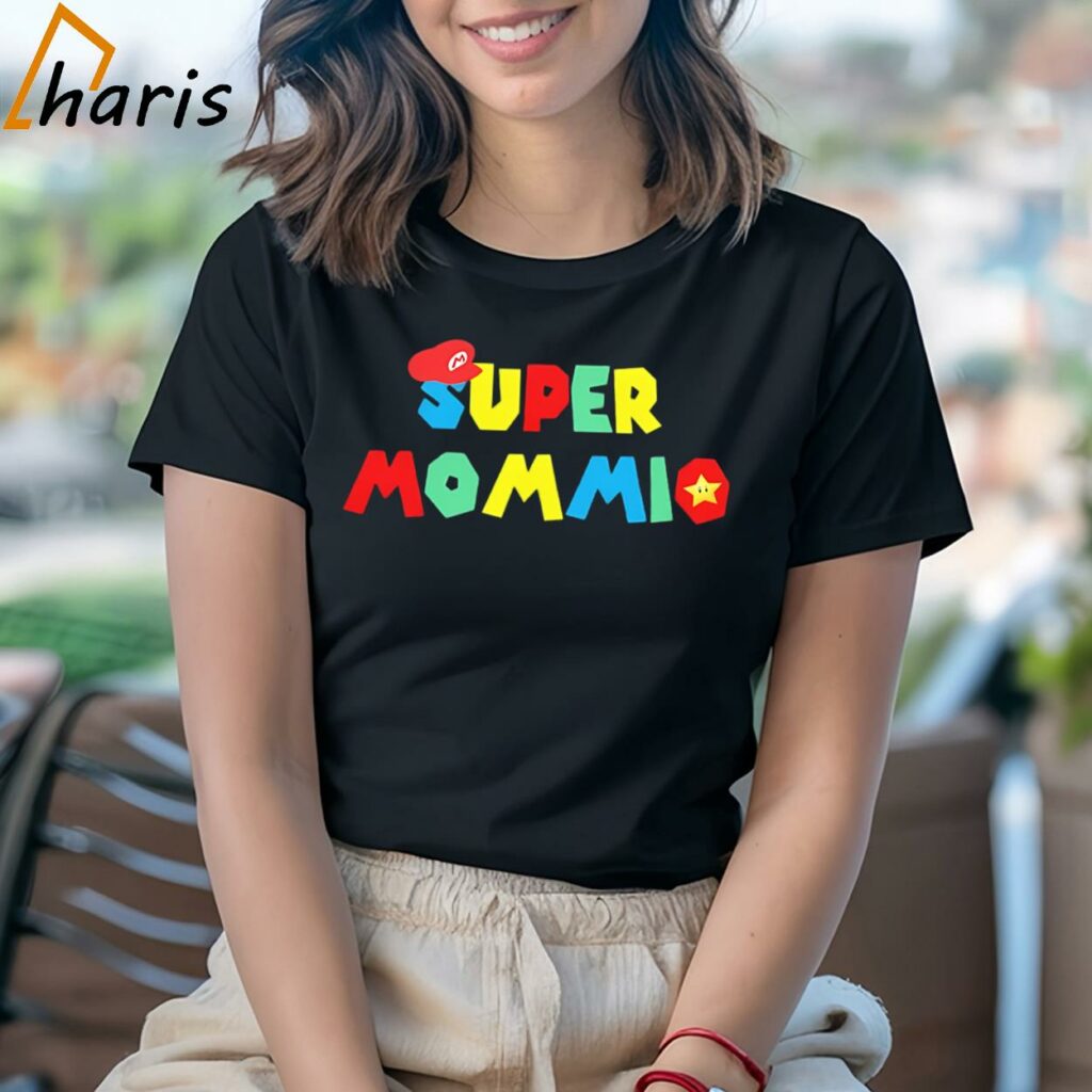 Super Momio Super Mario Happy Mothers Day Shirt 2 T shirt
