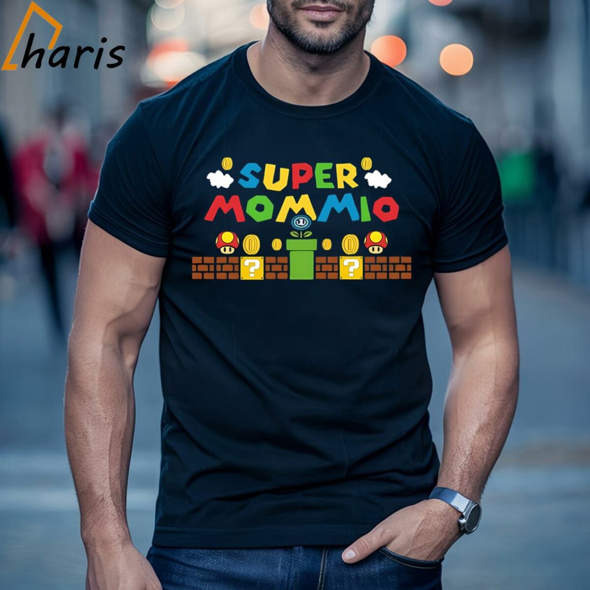 Super Mommio Super Mario Mothers Day T shirt 1 T shirt