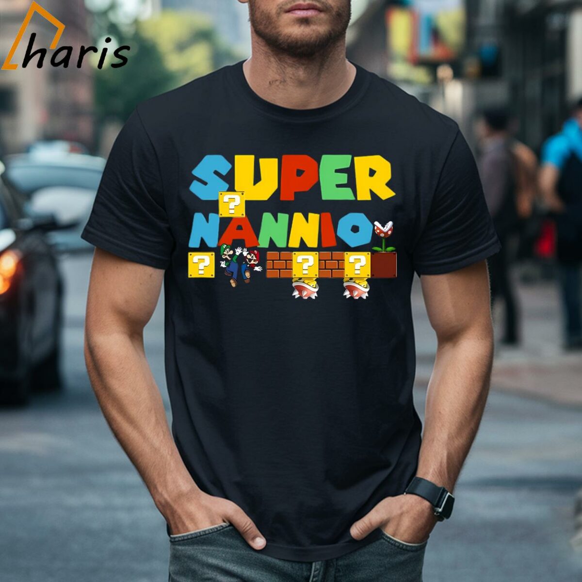 Super Nannio Super Mario Mothers Day T shirt 1 T shirt