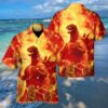 The Godzilla Character Hawaiian Shirt Gift For Fan 1 2