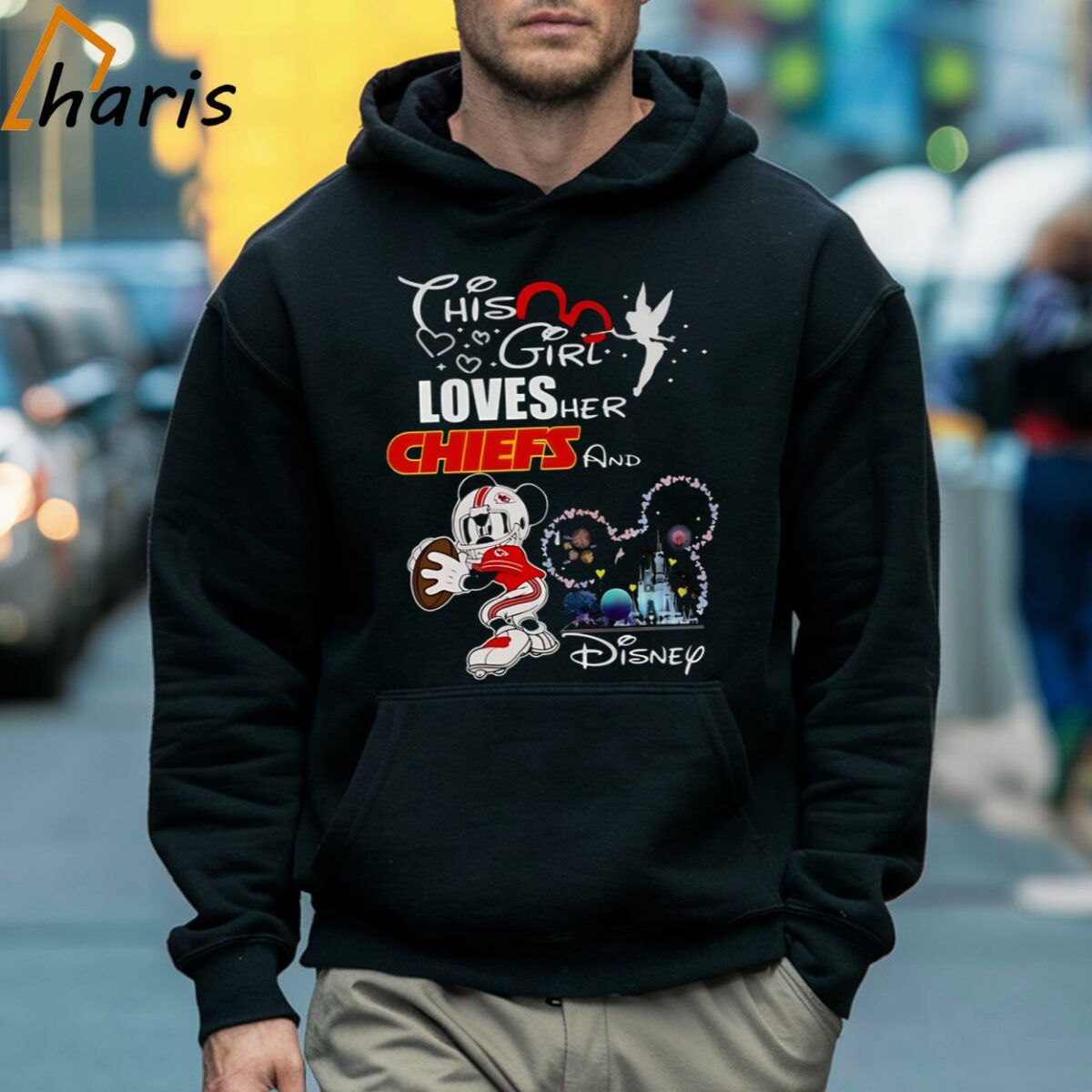 This Girl Loves Her Kansas City Chiefs And Disney T shirt 5 Hoodie