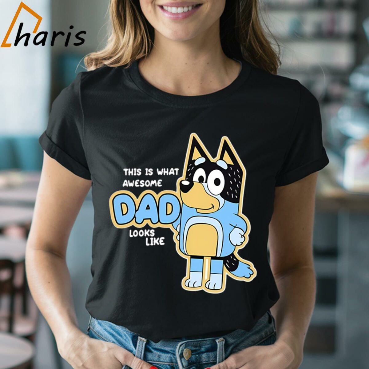 This Is What Awesome Dad Looks Like Bluey Shirt 2 Shirt