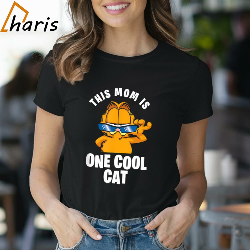 This Mom Is One Cool Cat Garfield T-shirt