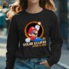 Total Solar Eclipse 2024 Super Mario Shirt 3 Long sleeve shirt