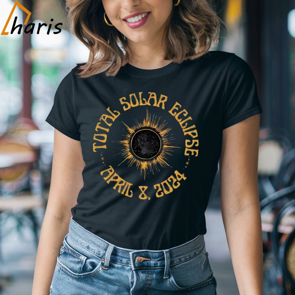 Total Solar Eclipse 2024 T Shirt 2 T shirt