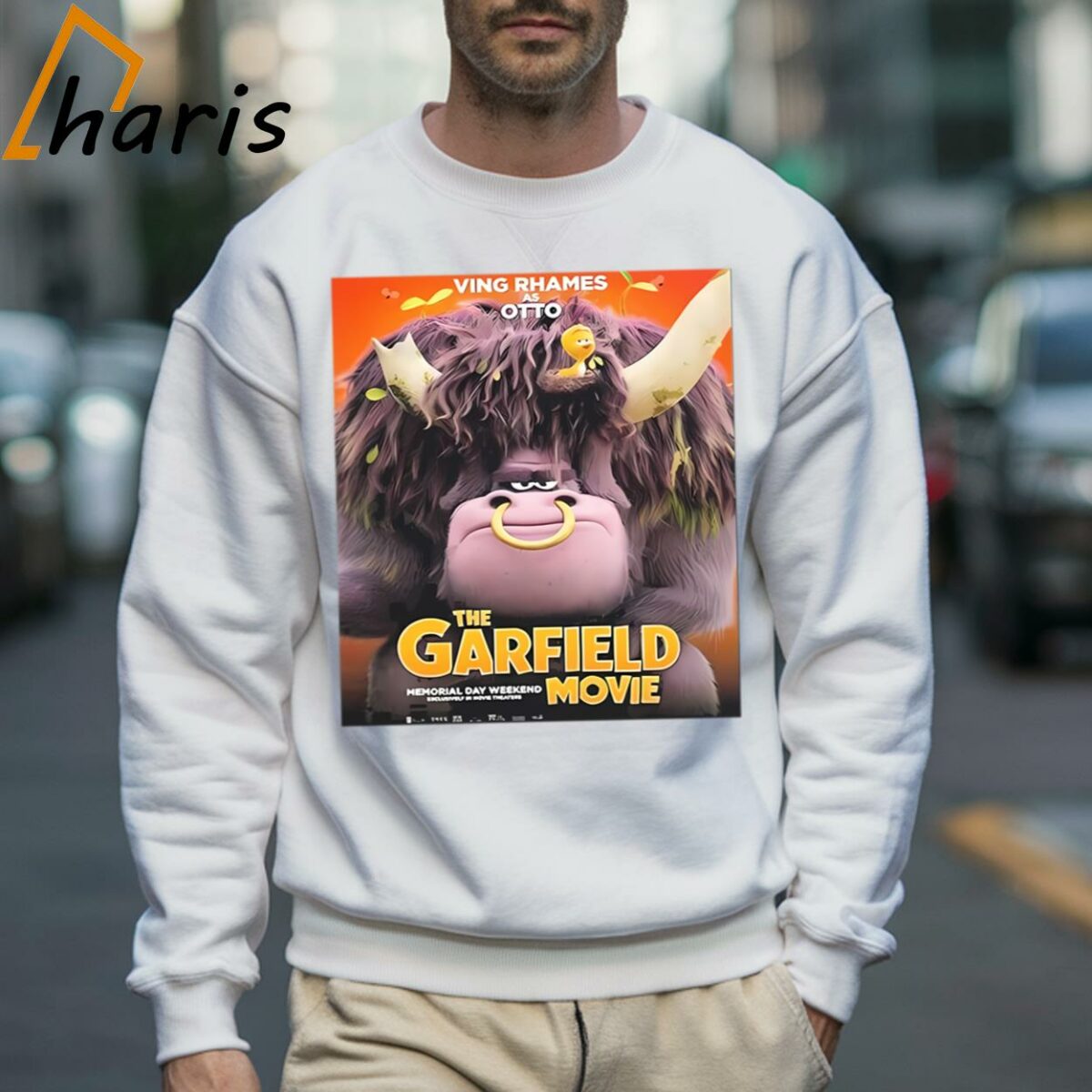 Ving Rhames As Otto In The Garfield Movie Shirt 3 Sweatshirt