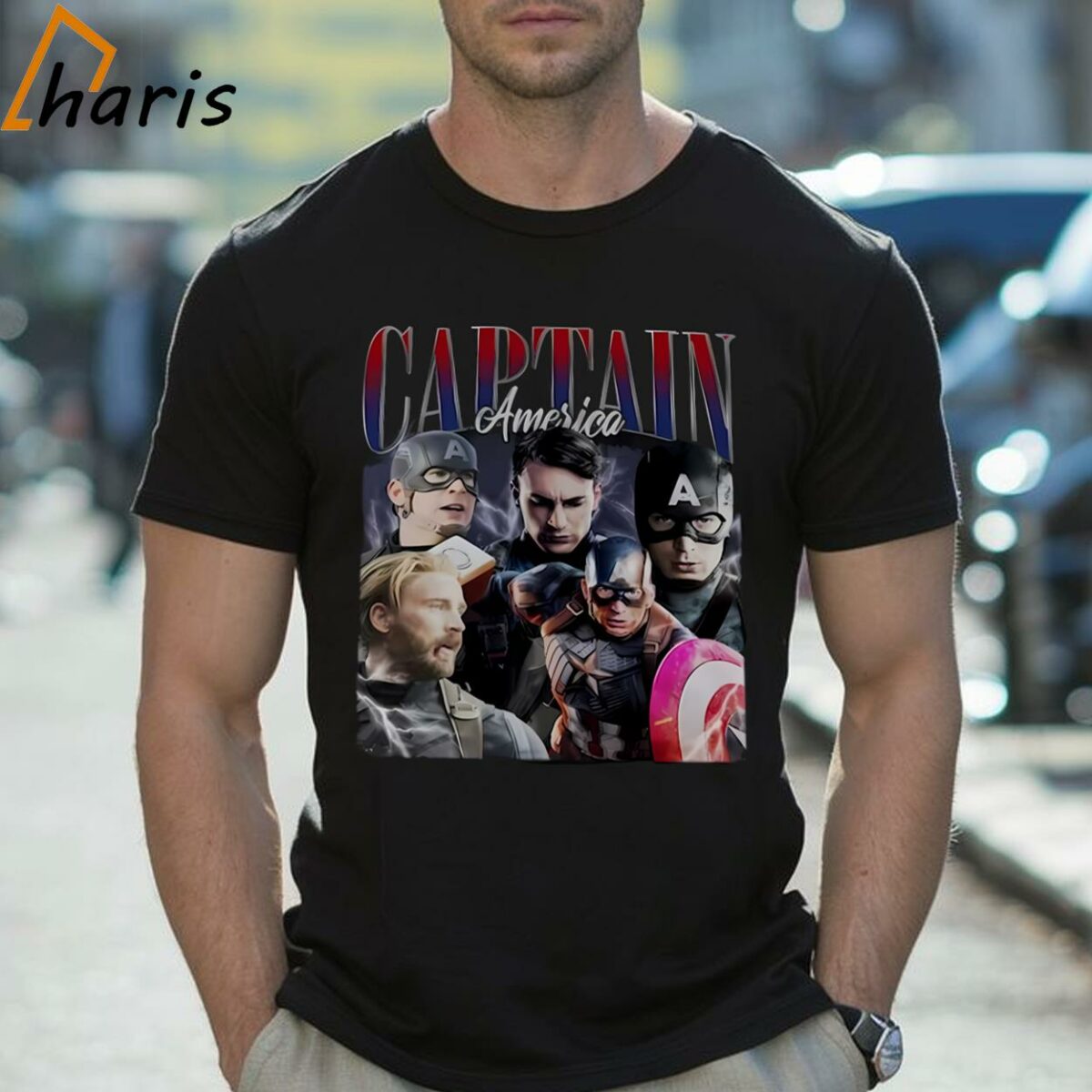 Vintage Captain America Shirt Vintage Captain America Gift 2 Shirt