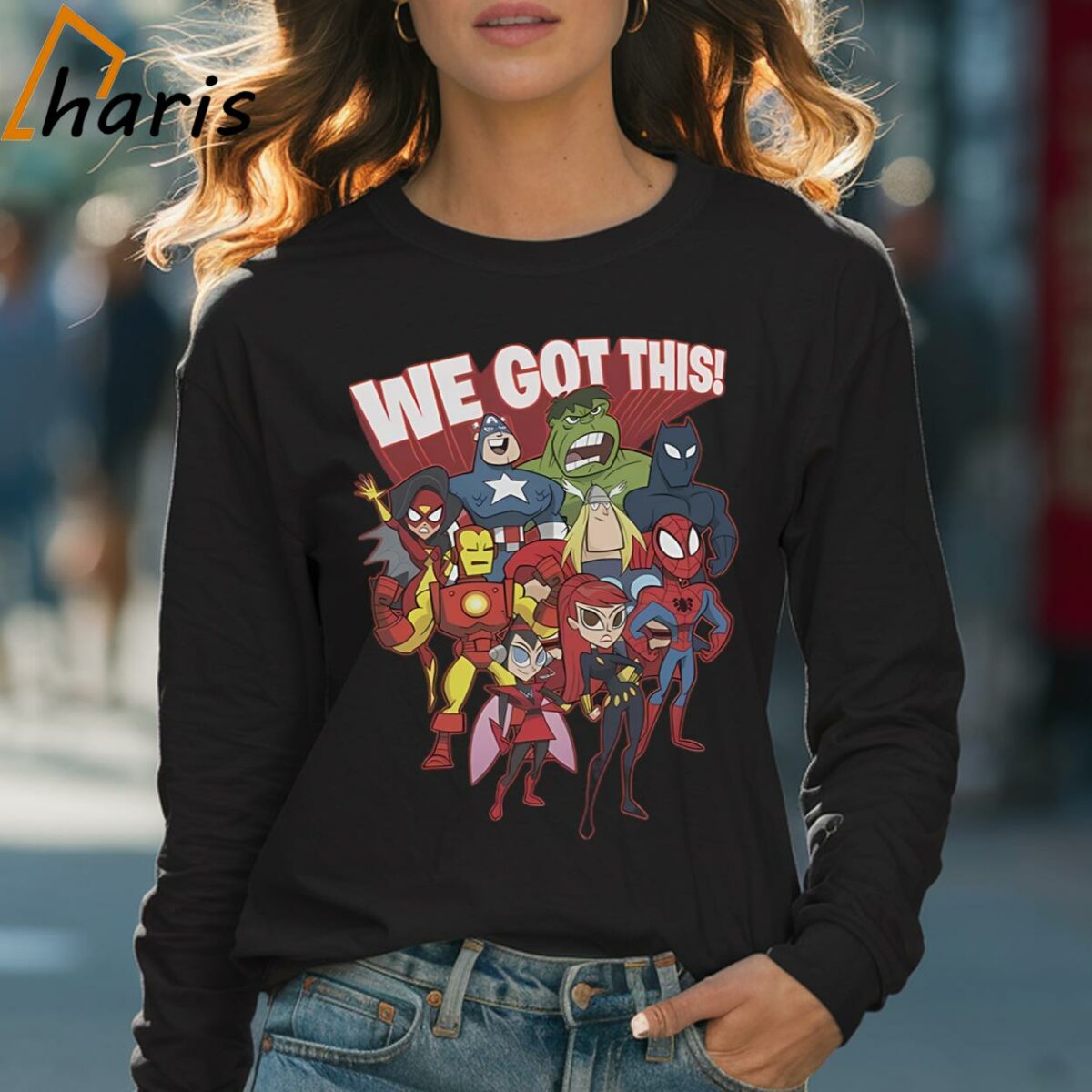We Got This! Marvel Avengers Tee 4 Long sleeve shirt