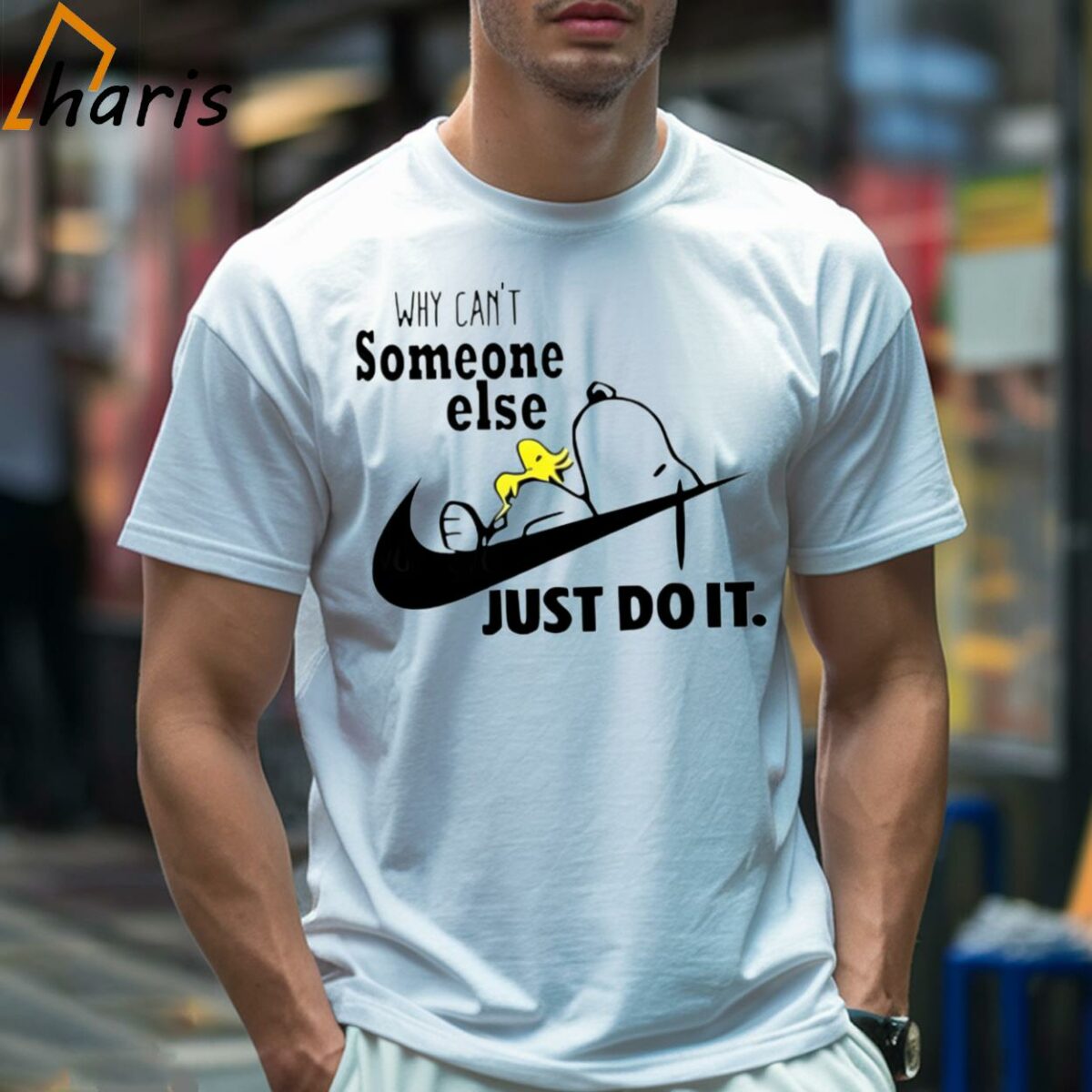 Why Cant Someone Else Just Do It Snoopy Nike Shirt 2 T shirt