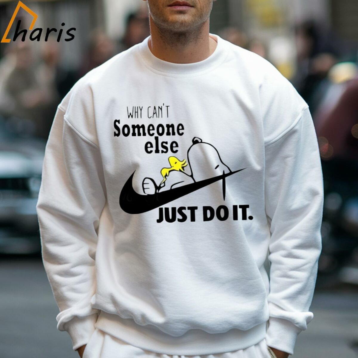 Why Cant Someone Else Just Do It Snoopy Nike Shirt 5 Sweatshirt